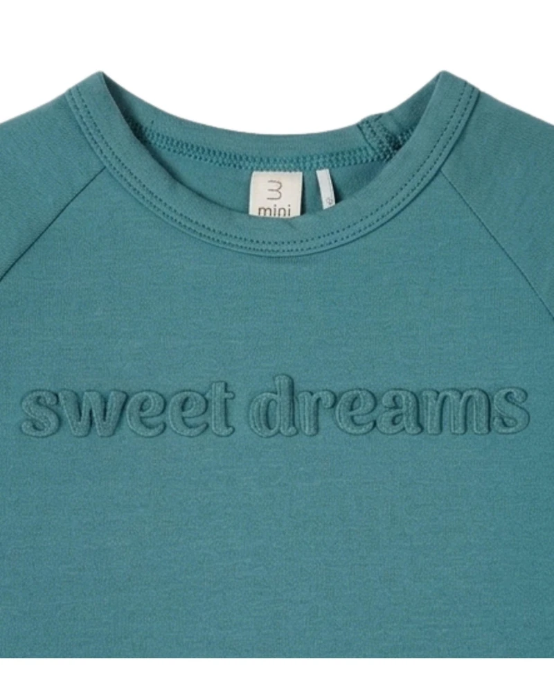 MeMoi Big Boys 2 Piece Cotton-Rich Fleece 3D-Embossed Lounge Set