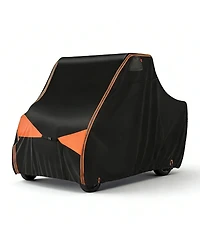 Iclover 2-3 Seater Utv Cover, 600D Heavy Duty Waterproof Side-by-Side Cover for Polaris Rzr, Ranger, Can-Am Defender, Honda Pioneer