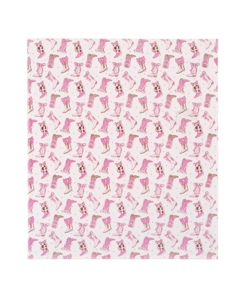 Boho Living Oversized Plush Throw, 60" x 70"