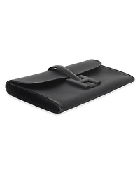 Pre-Owned HERMES Black Swift Lizard Jige Elan Touch 29