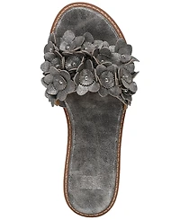 Frye and Co. Women's Bucky Flower Slide Sandals
