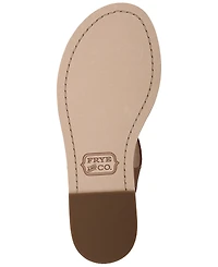 Frye and Co. Women's Bucky T-Strap Round Toe Sandals