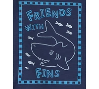 Carter's Baby Boys' Shark Tank Top and Shorts, 2-Piece Set