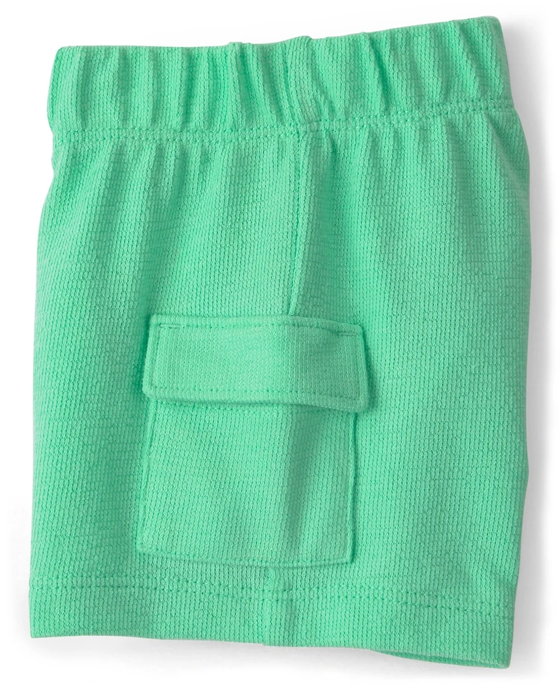 Carter's Baby Boys' Shark Top, Bodysuit and Shorts, 3-Piece Set