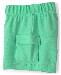 Carter's Baby Boys' Shark Top, Bodysuit and Shorts, 3-Piece Set