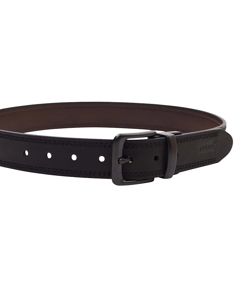 Levi's Men's Two-In-One Reversible Casual Jean Belt