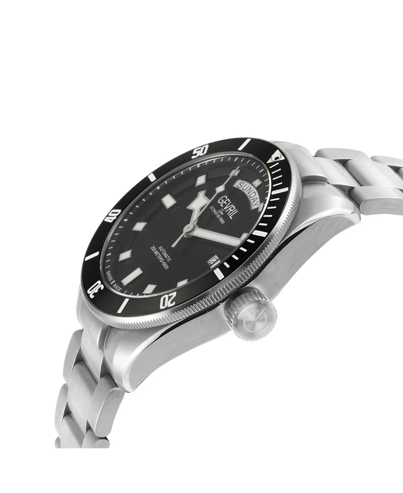 Gevril Men's Yorkville Swiss Automatic Bracelet Watch