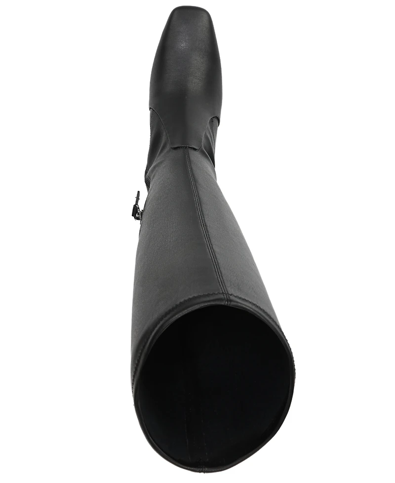 Franco Sarto Women's Flexa Blix Square Toe Zip Tall Boots