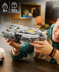 Lego Star Wars: The Mandalorian and Grogu Anzellan Starship 75445 Building Set, 701 Pieces