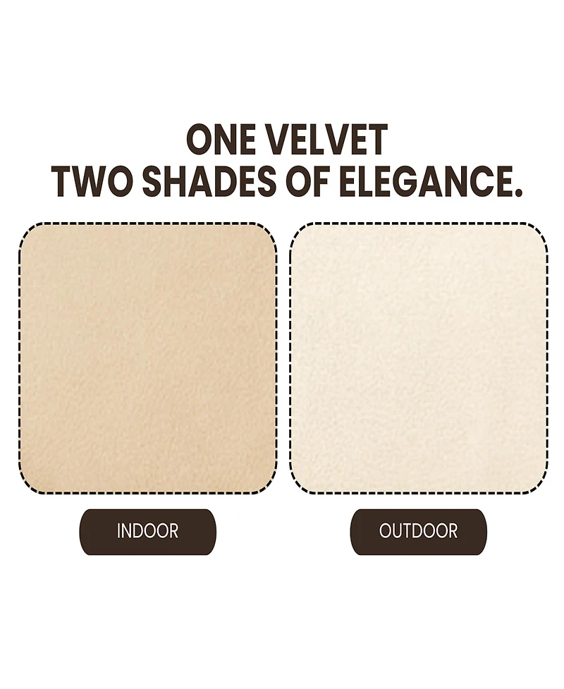 Zeus & Ruta Dark Bunny-Ear Cat Armchair Scratch-Resistant Fabric Built-in Hideaway Dual-Use Sofa with Side Pocket