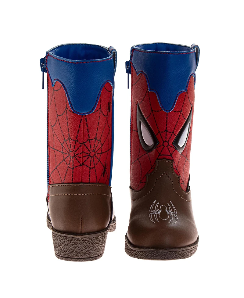 Spider-Man Big Boys SpiderMan Marvel Cowboy Boots (Toddler/Little Kid)
