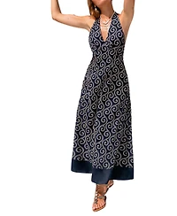 Cupshe Women's Suntan Geo Maxi Beach Dress