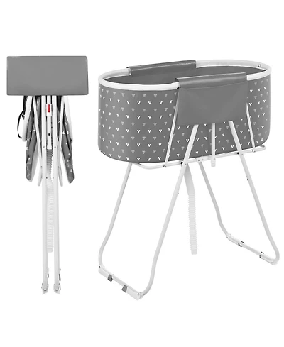 Zeus and Ruta Foldable Elevated Cat Bathtub Shower Station for Small Medium Cats Dogs Pet Grooming Tub