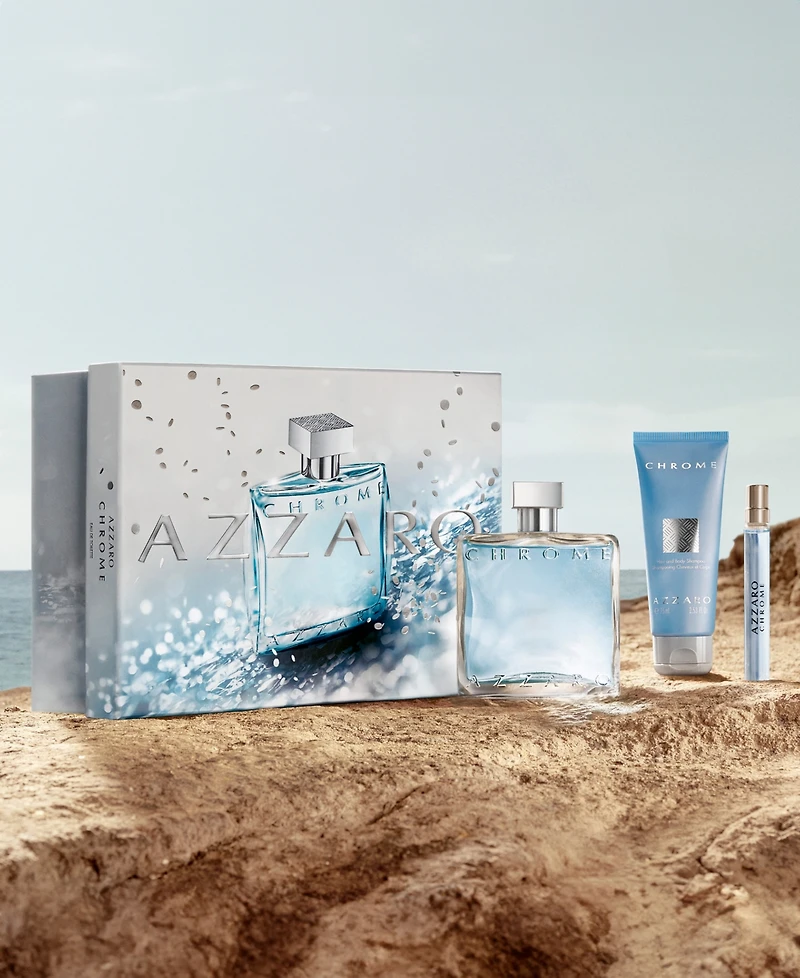Azzaro 3-Pc. Chrome Eau de Toilette Gift Set