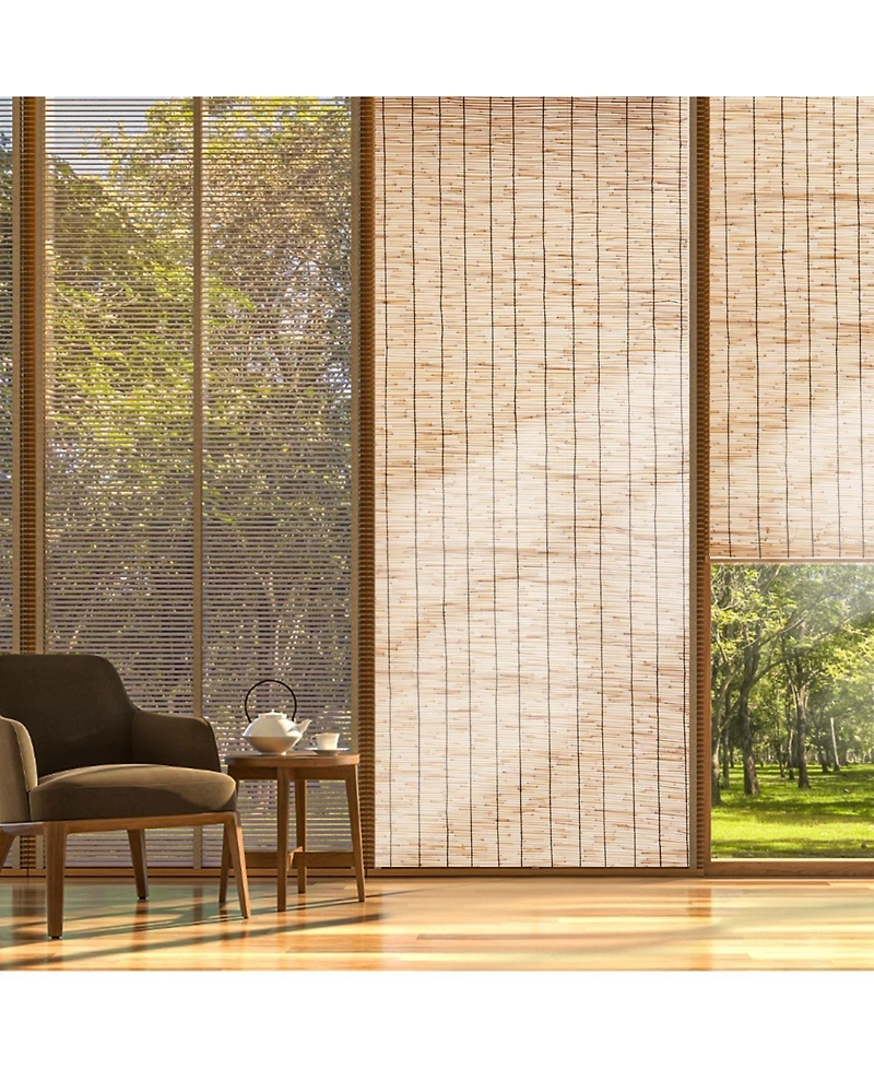 Sugift Reed Fencing, 5.5 x 16.4 ft, Decorative Privacy Fence for Garden