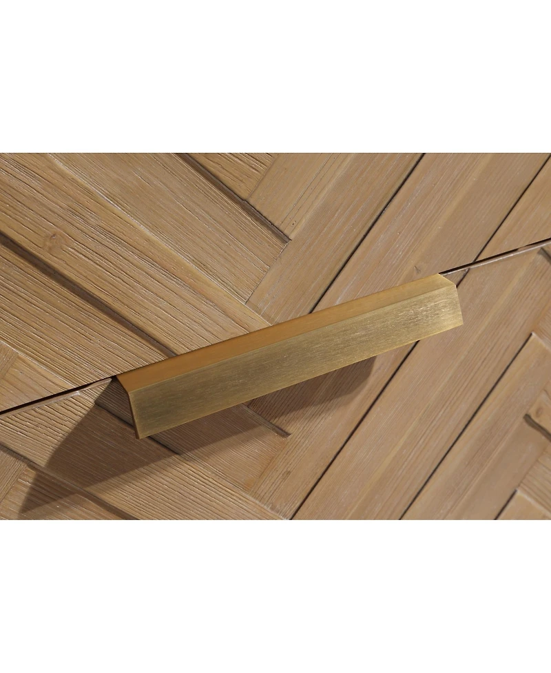 Ari Bath Carlsbad 30" Floating Bathroom Vanity Weathered Fir