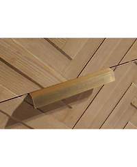 Ari Bath Carlsbad 30" Floating Bathroom Vanity Weathered Fir