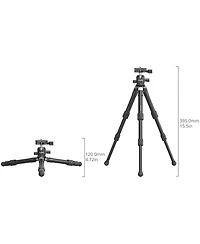 SmallRig 3-Section Carbon Fiber Pocket Tripod with Ball Head