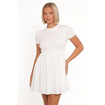 Petal and Pup Women's Emari Puff Sleeve Mini Dress