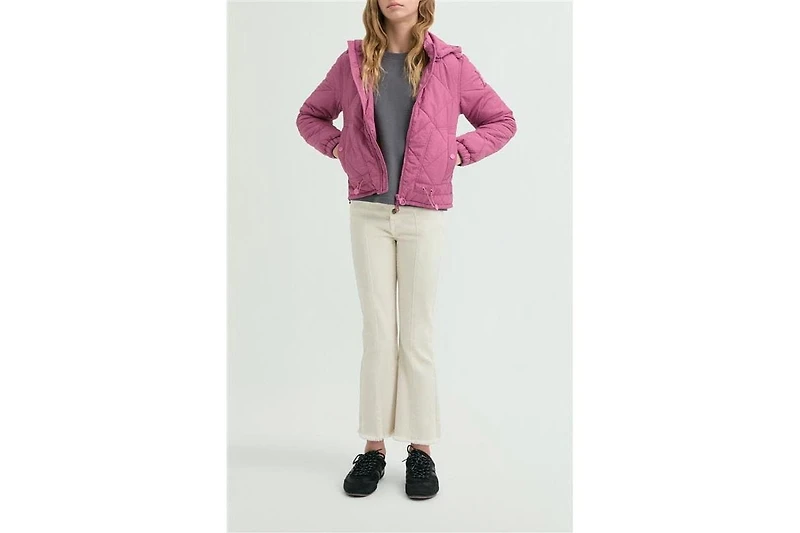 Scalpers Big Girls Padded Jacket With Removable Hood