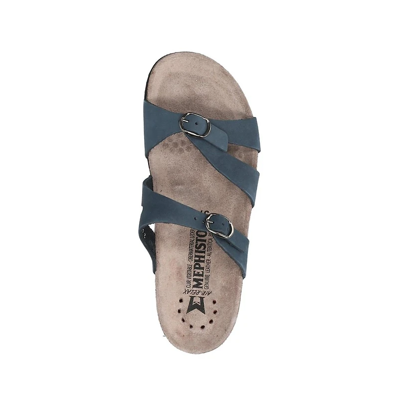 Mephisto Women's Hannel Nubuk Leather Sandal