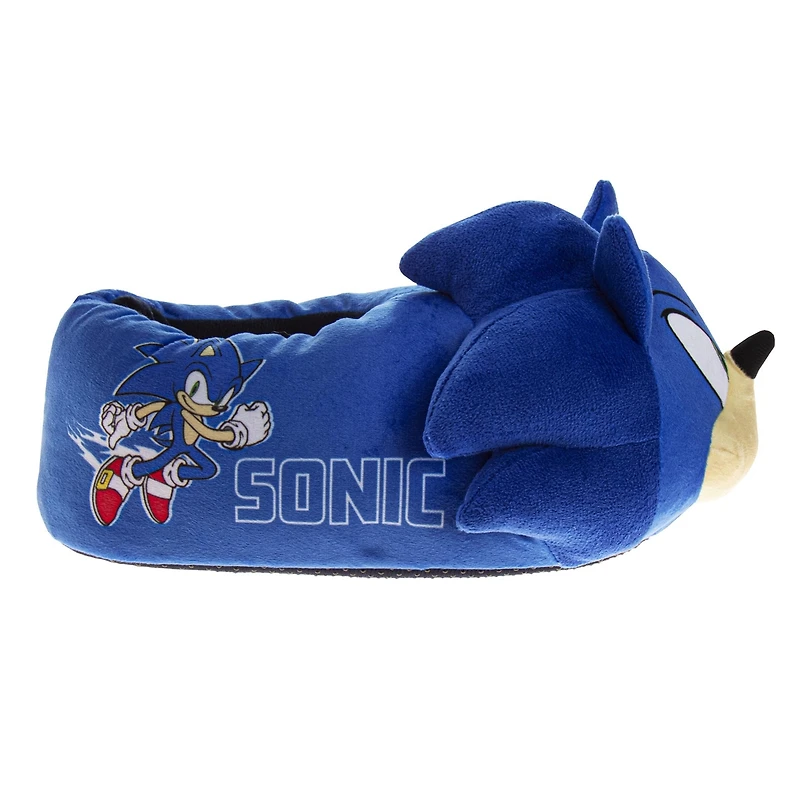 Sonic The Hedgehog Toddler Sega Kids' Slippers Lightweight, Plush