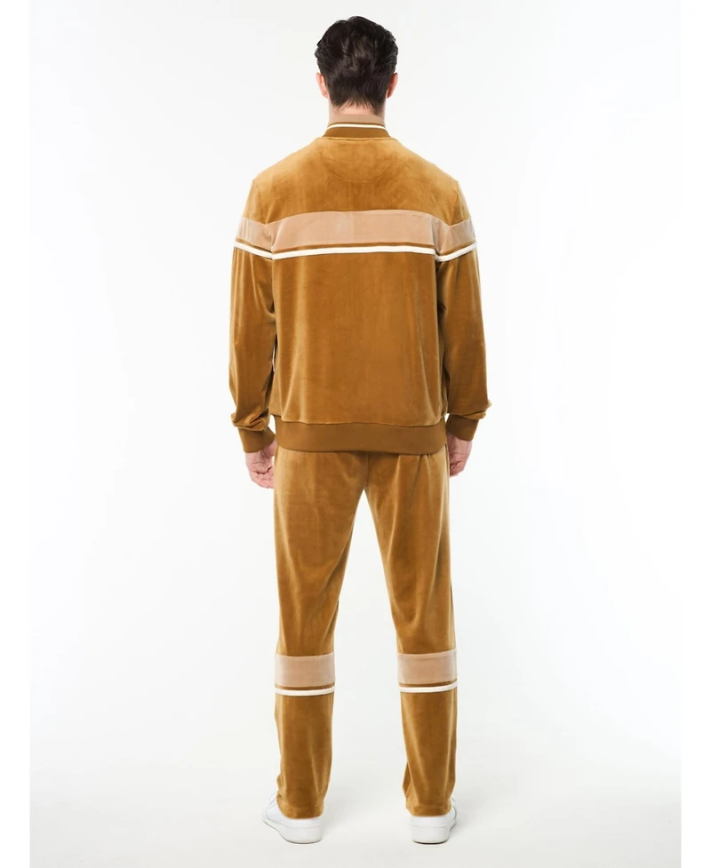 Sergio Tacchini Men's Damarindo Velour Track Jacket