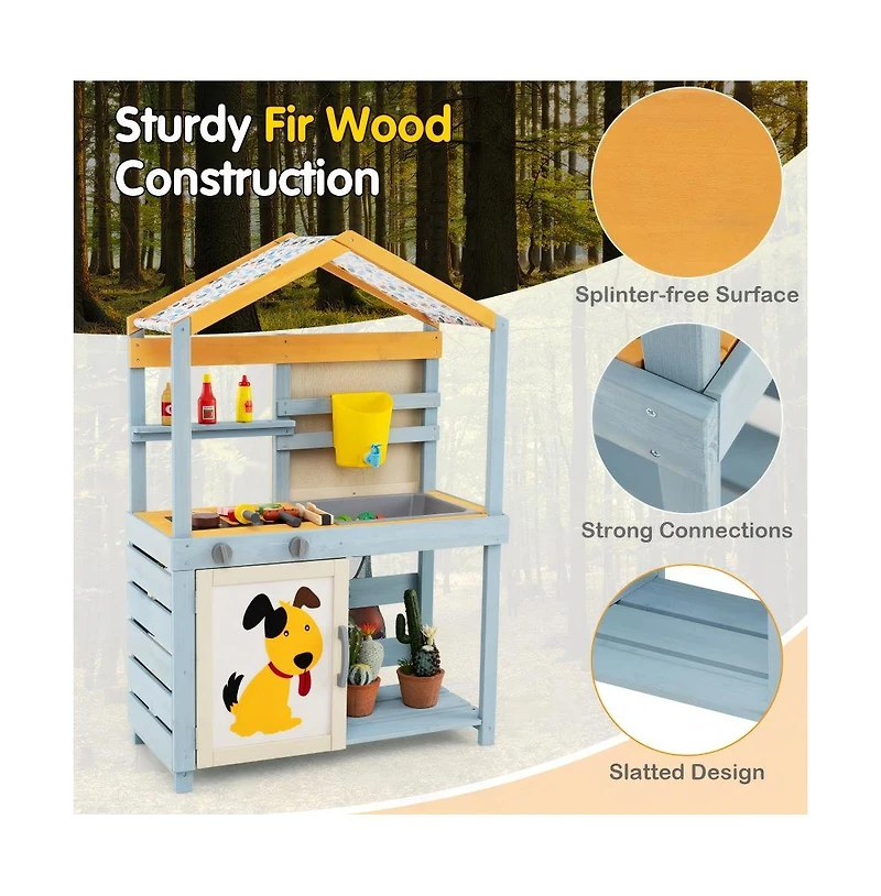 Hongge 2 In 1 Wooden