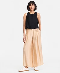 On 34th Women's Gauze Cropped Bubble Tank Top, Macy's Exclusive
