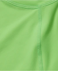 Lands' End Big Boys Husky Sunshade Upf 50 Chlorine Resistant Long Sleeve Crew Neck Rash Guard