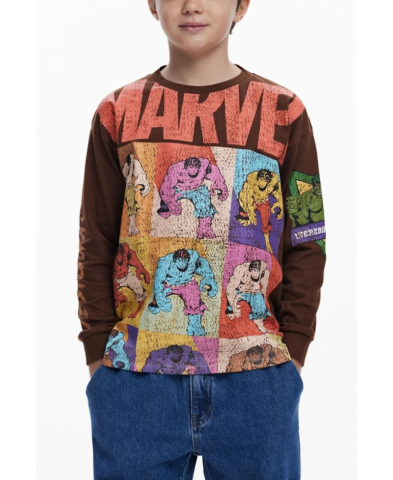 Desigual Boys Boys's Hulk long sleeve T-shirt