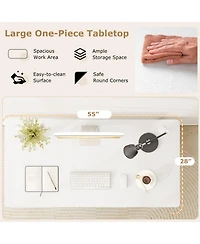 Gouun in Universal Tabletop for Standard and Standing Desk Frame