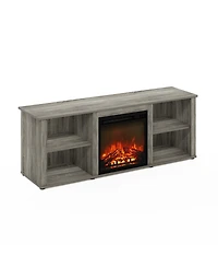 Homlux Modern Fireplace Tv Stand for TVs up to 65" with 1400W Electric Fireplace