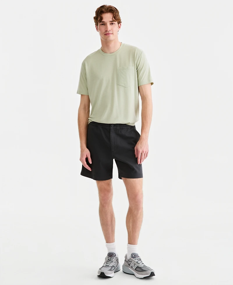 Sun + Stone Men's Johann Cotton-Blend 6" Shorts, Macy's Exclusive