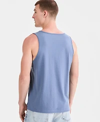 Sun + Stone Men's Cotton Beach Tile Graphic Tank Top, Macy's Exclusive
