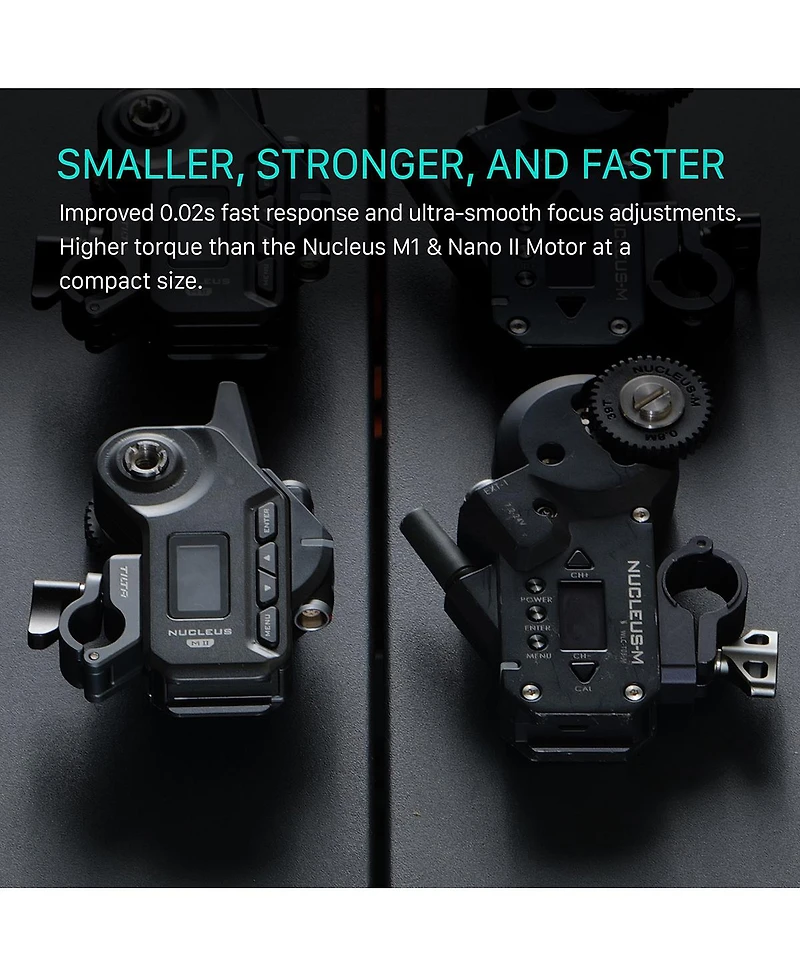 Tilta Nucleus-m Ii Wireless Lens Control System with Hand Wheel Kit