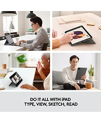 Logitech Combo Touch Keyboard Case for iPad Pro 11" (1st-4th Gen), Detachable Backlit Keyboard, Trackpad