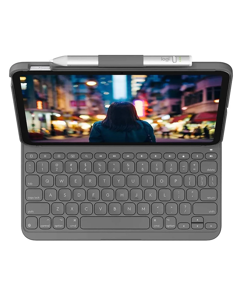 Logitech Slim Folio Protective Bluetooth Keyboard Case for Apple iPad 10.9" 10th Gen