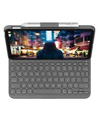 Logitech Slim Folio Protective Bluetooth Keyboard Case for Apple iPad 10.9" 10th Gen