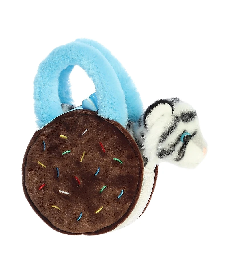 Aurora Small Ice Cream Sandwich Tiger Fancy Pals Fashionable Plush Toy 8"
