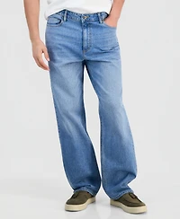 Sun + Stone Men's Palm Wash Loose-Fit Jeans, Macy's Exclusive