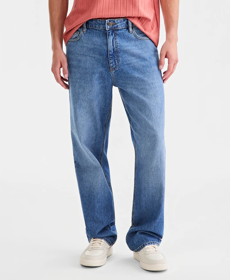 Sun & Stone Men's Westerly Loose-Fit Jeans, Macy's Exclusive