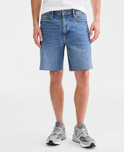 Sun + Stone Men's Monte Relaxed-Fit Denim Shorts, Macy's Exclusive