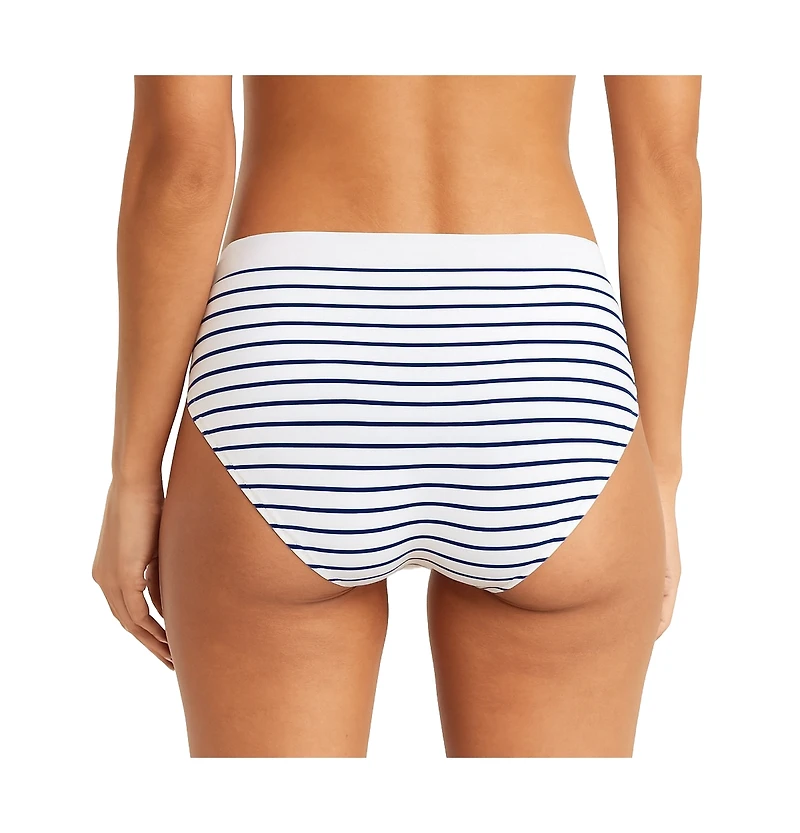Lands' End Women's Lands Hipster Cotton Comfort Seamless Basics 3 Pack Panties, Clay Bisque Pk, X-Large
