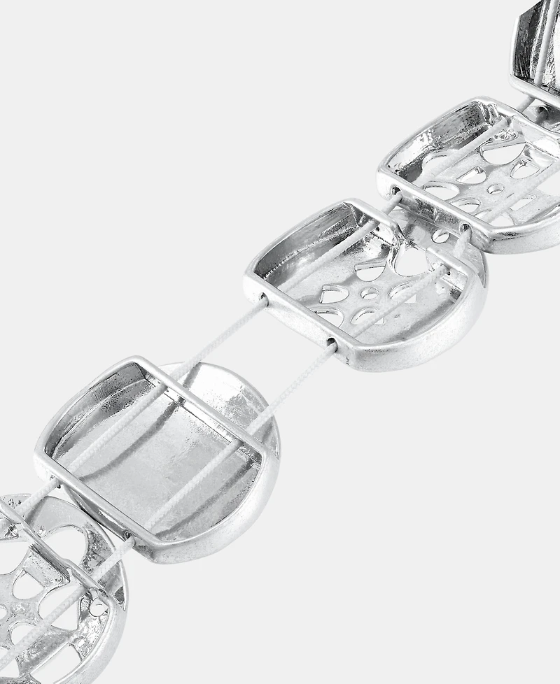 Style & Co Gold-Tone Circle Stretch Bracelet, Macy's Exclusive