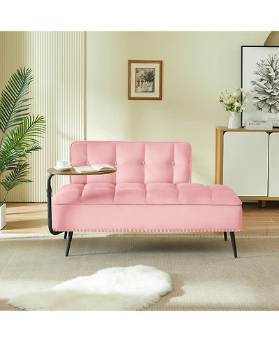 Rainsken 54" Velvet Upholstered Loveseat
