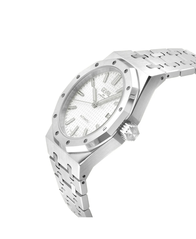 Gevril Men's Gotham Swiss Automatic Bracelet Watch