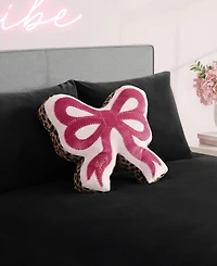 Juicy Couture Shaped Decorative Pillow, 18" x 18"