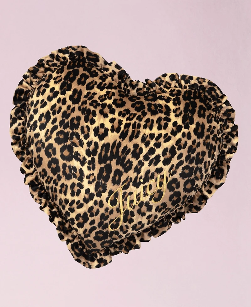 Juicy Couture Shaped Decorative Pillow, 20" x 20"