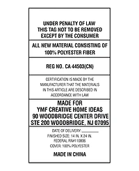 Juicy Couture Shaped Decorative Pillow, 14" x 24"